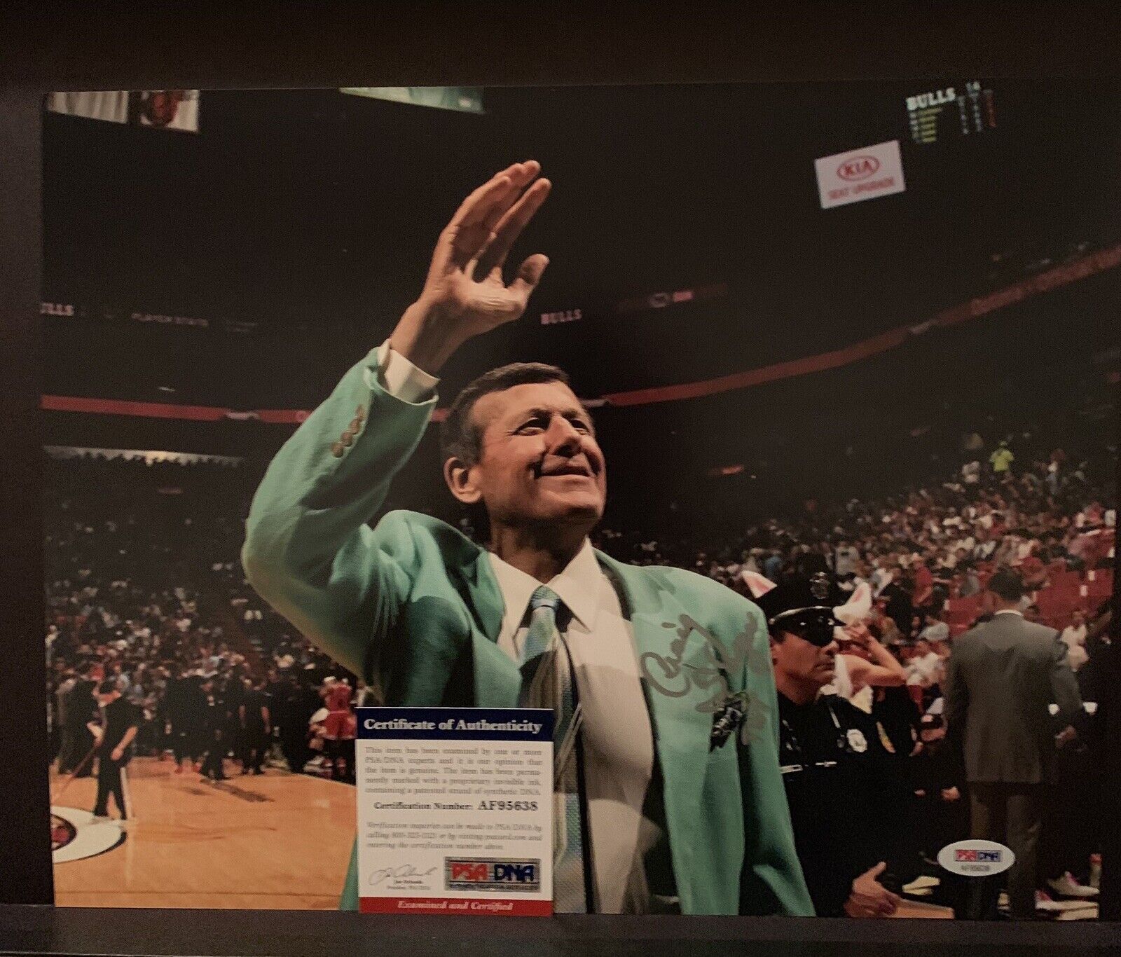 Craig sager Signed 11x14 Photo Poster painting Pic Psa