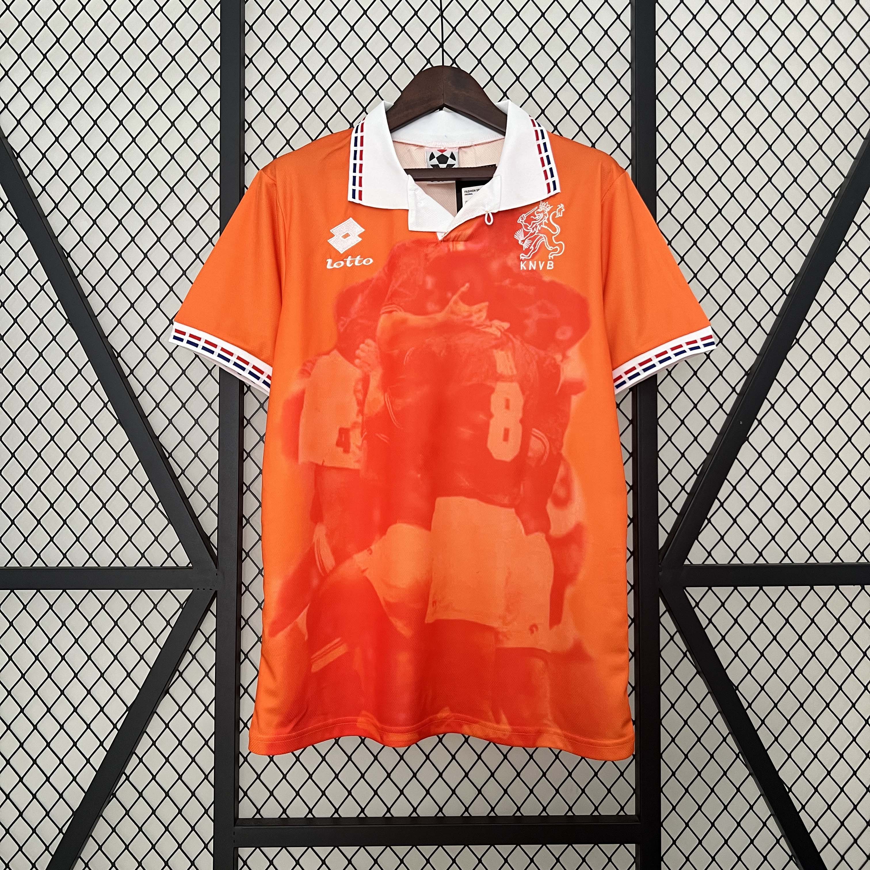 1996 Retro Netherlands Home Football Shirt 1:1 Thai Quality