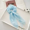 Lovely Plain Colors Chiffon Hair Band Knot Scrunchie