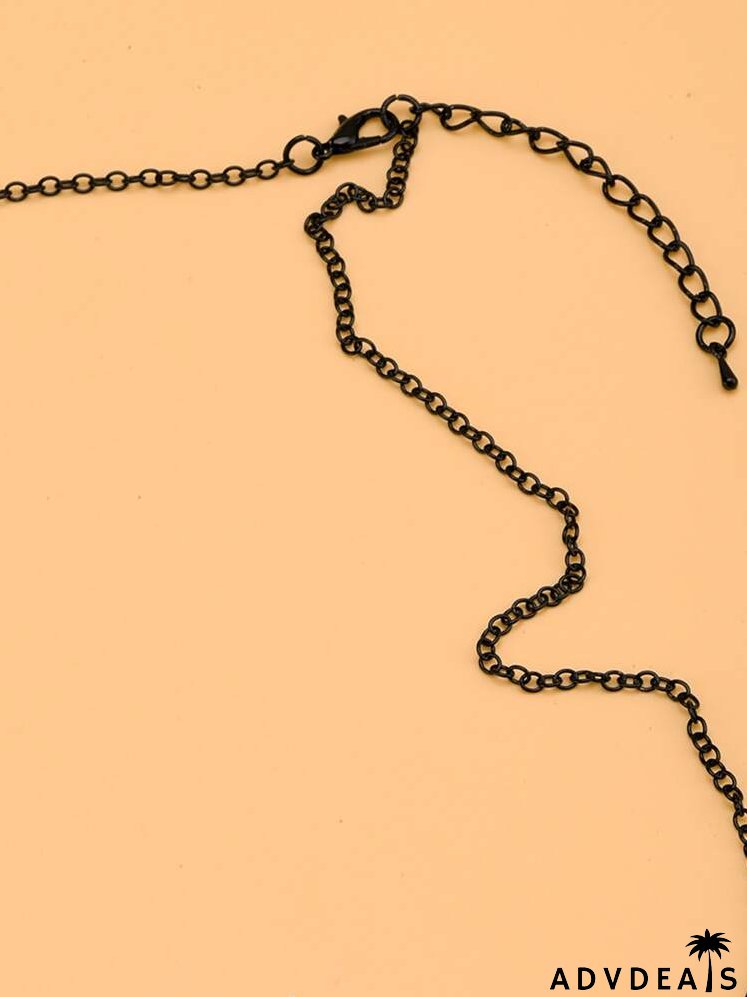 Halloween Round Pendant Necklace