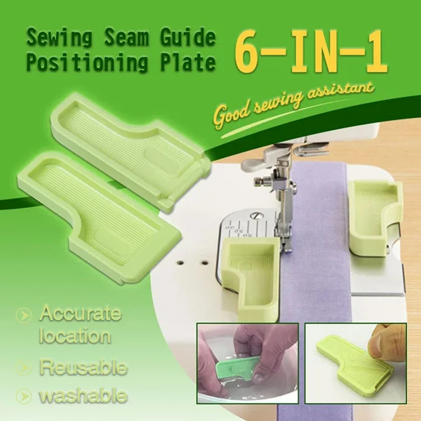 Sewing Seam Guide Positioning Plate