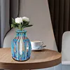 Vase Mandala En Bois-Ornement De Bricolage