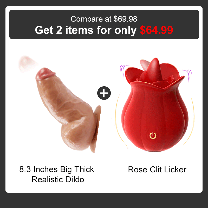 Ultimate Experience with Powerful Suction Cup Realistic 8.3-inch Thick Dildo