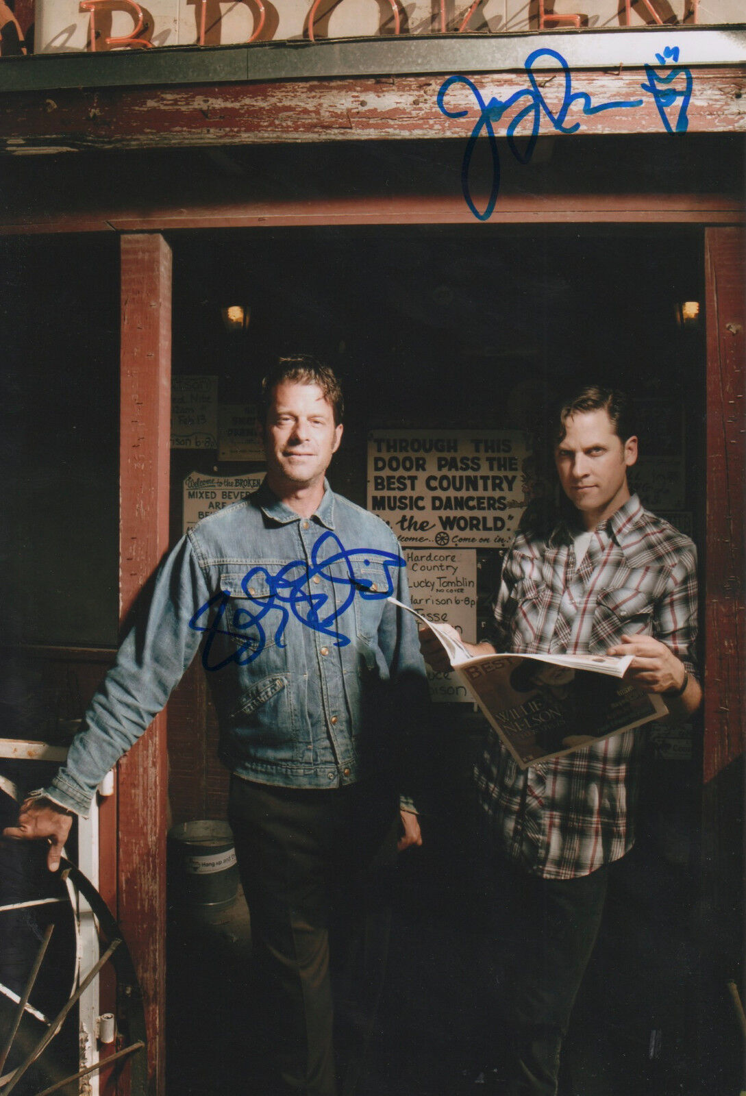 Calexico signed 8x12 inch Photo Poster painting autographs