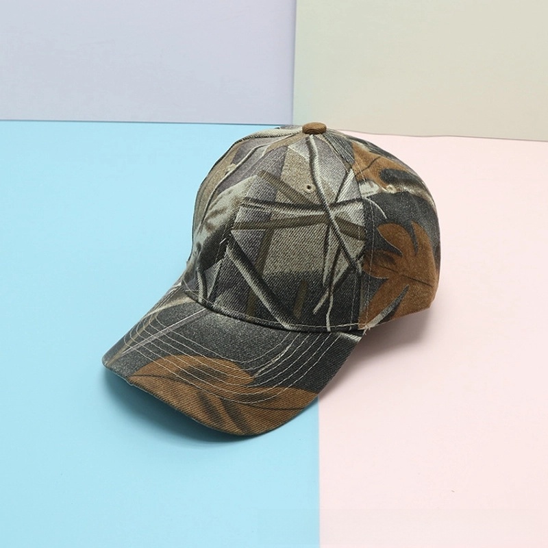 Summer Baseball Cap Men’s Outdoor Travel Sun Hat Women Camouflage Duck Tongue Hat Spring And Autumn Fishing Hat