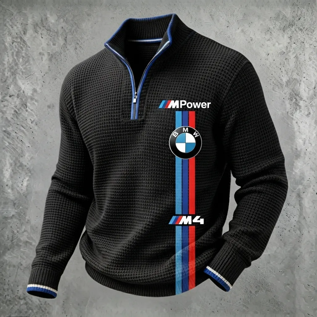 Men's Minimalist Knit Sweatshirt
