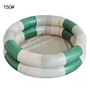 Inflatable Swimming Pool Baby  Outdoor Paddling Pool (Beige 90cm diameter)