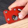 Aluminum Alloy Mini Woodworking DIY Hand-Chamfering Corner Thin Bevel Rounded Corner Sharp Corner Trimming Tool Planer
