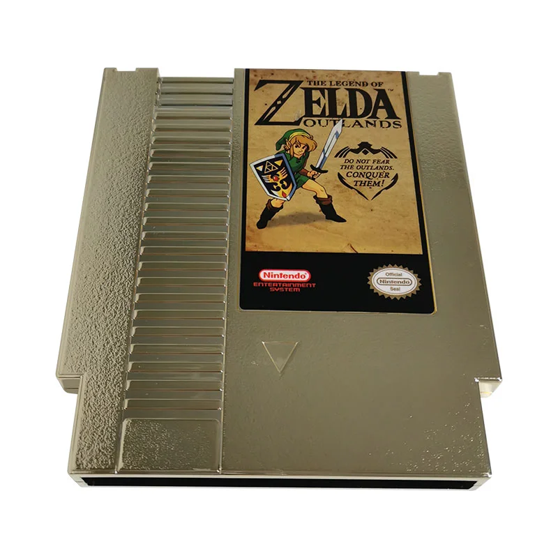 The Legend of Zelda: Outlands For Nintendo NES - 8 Bit Game Cartridge