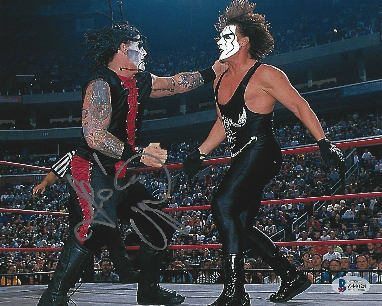 Vampiro Signed 8x10 Photo Poster painting BAS Beckett COA AEW WCW AAA CMLL Picture Autograph 028