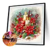 Diamond Painting-DIY Crystal Rhinestone Christmas Flower