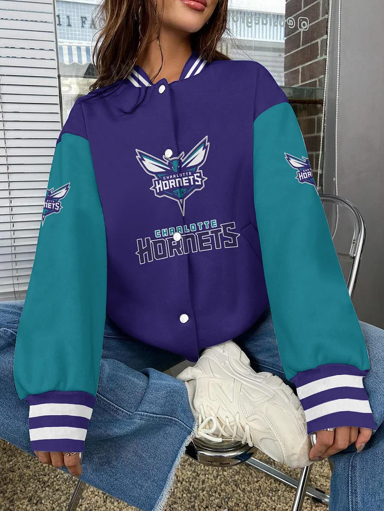 Charlotte Hornets Limited Edition Full-Snap Casual Jacket