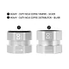 Heavy - Duty No.8 Gravity Coffee Distributor and Tamper Set, 58mm Universal