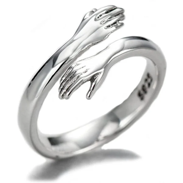 "A Hug That Never Lets Go" Ring