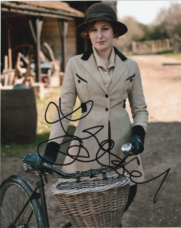 Laura Carmichael Downton Abbey Autographed Signed 8x10 Photo Poster painting COA