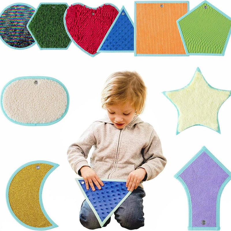 Manufacturers A Large Number Of Sensory Toys For Autism Various Texture Sensory Mat Felt Tactile Animal Sensory Mat