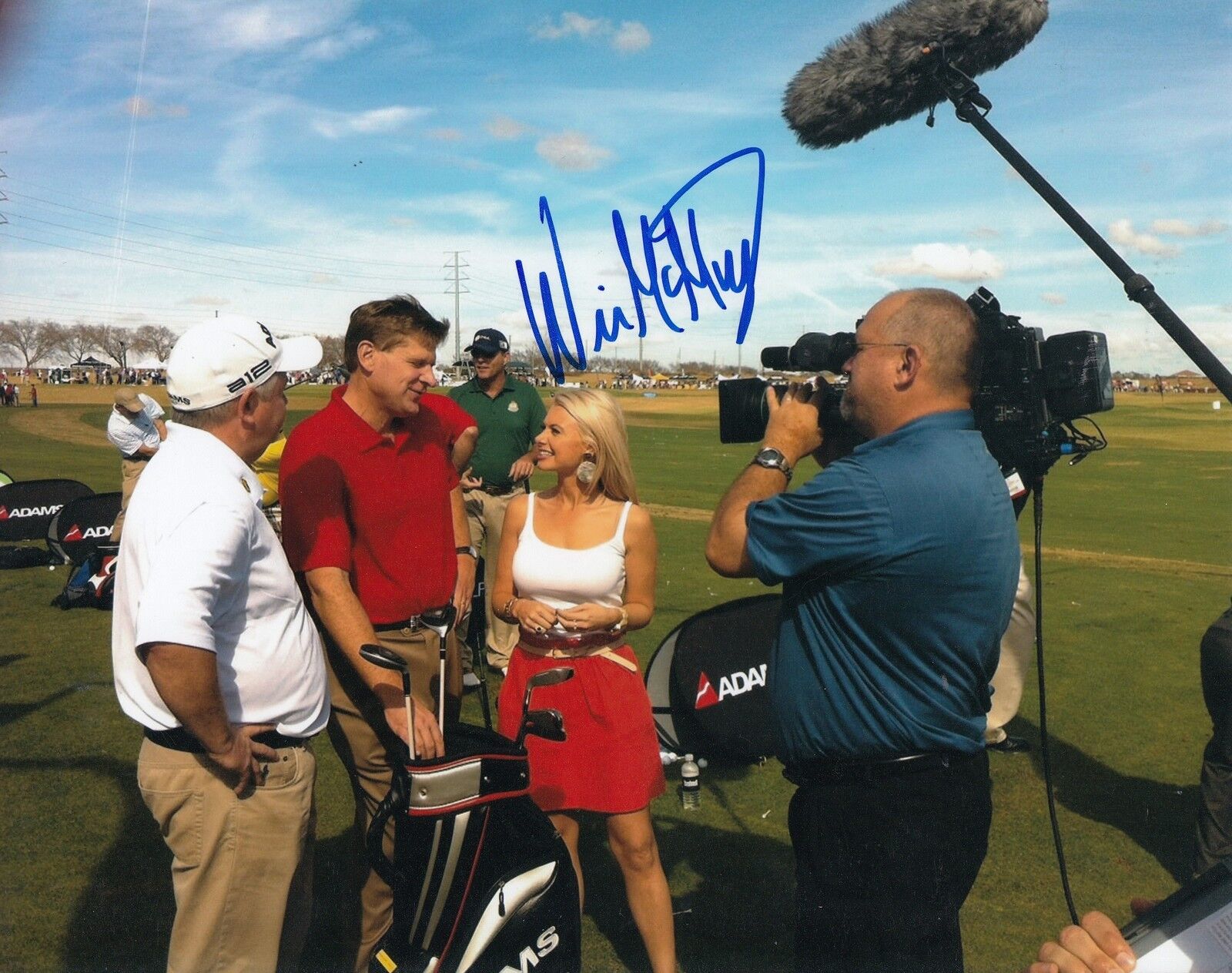 WIN MCMURRY signed PGA *PGA Tour Primetime* GOLF 8X10 Photo Poster painting W/COA