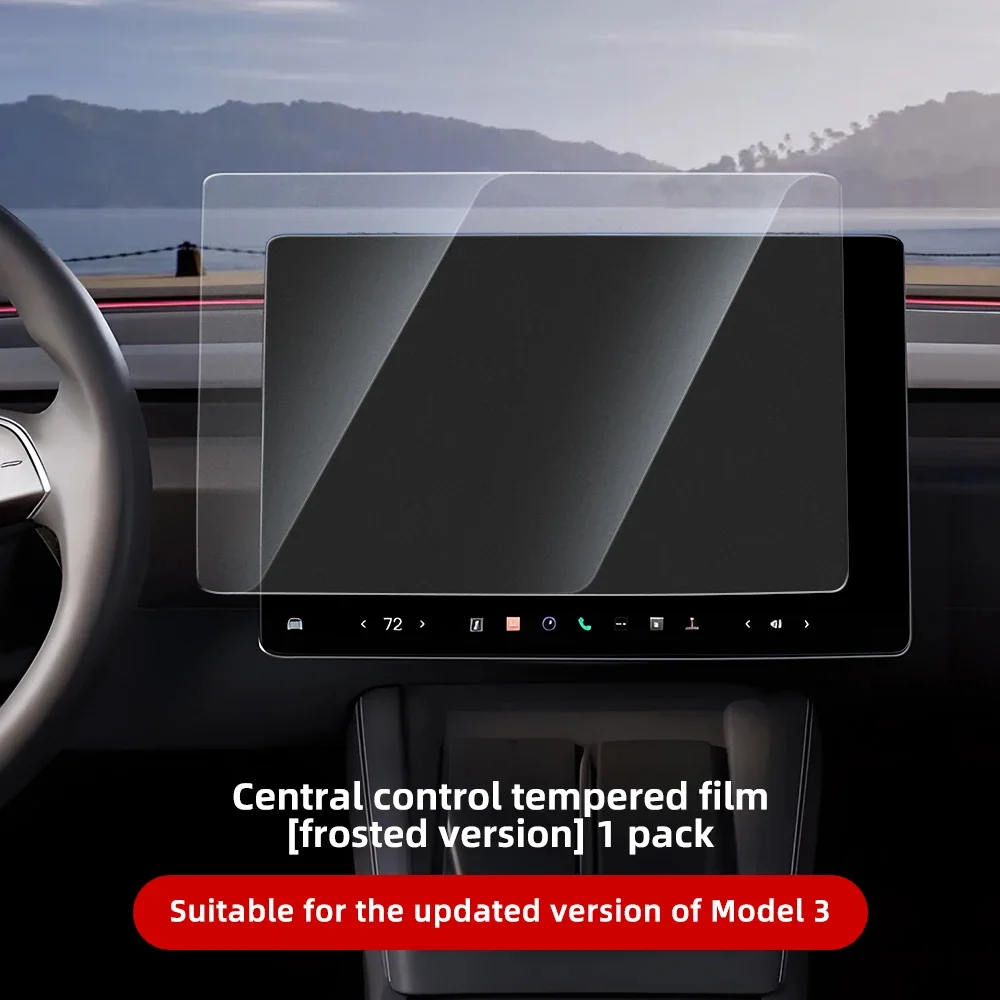 YONZEE Tesla Tempered Glass Screen Protector For Tesla 2024 Model 3