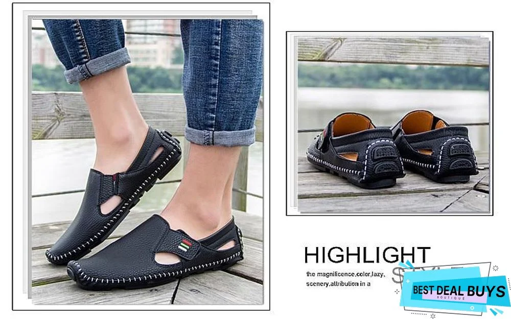 Men Breathable Casual Driving Boats Flats Loafers Shoes