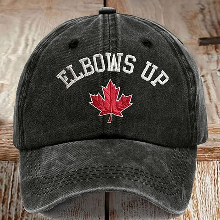 VChics Unisex Canada Elbows Up Baseball Cap
