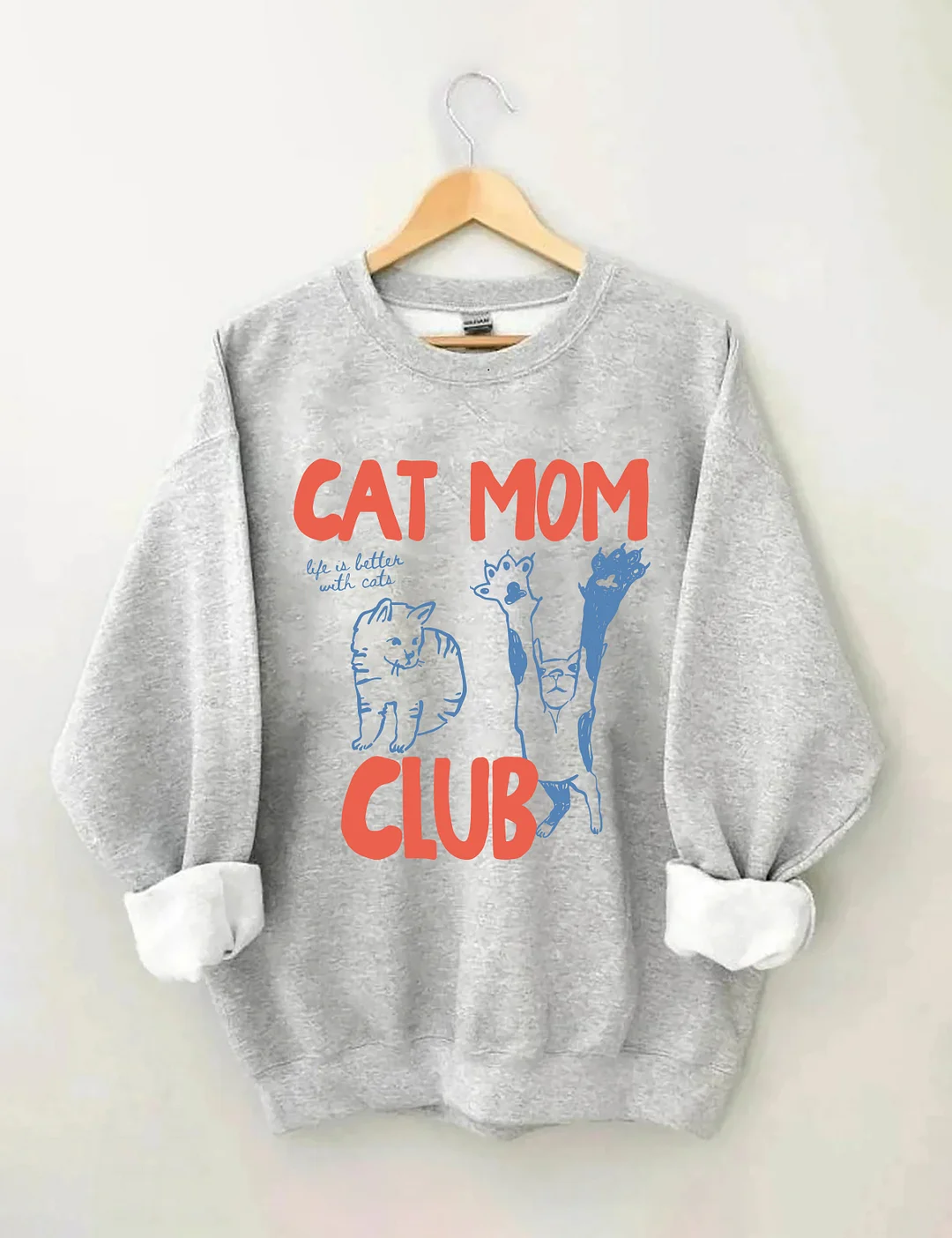Cat Mom Club Sweatshirt