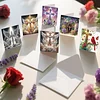 6pcs Diamond Painting Cross Greeting Card Set with Envelope Daily Wishing Cards for Birthdays Thanksgiving & Special Occasion