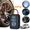Electric Car Inflation Pump Rechargeable Lighting Power Bank Digital Tire Pump