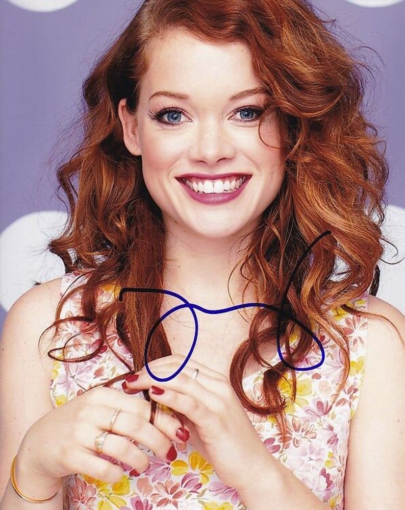 Jane levy signed autographed suburgatory tessa altman Photo Poster painting