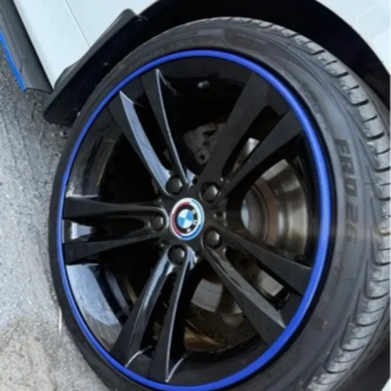 Car wheel protection ring anti-collision strip anti-scratch strip anti-scratch rubber strip