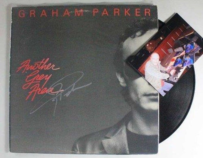 Graham Parker Signed Autographed Another Grey Area