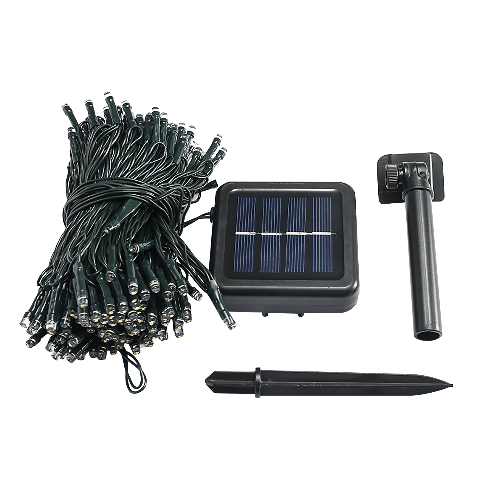 

Cross-border solar lights flashing lights string lights outdoor, Warm white 12m100 light 8 function, 501 Original