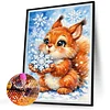 Diamond Painting -DIY Round Drill Cartoon Squirrel