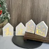 Silicone Bunny Atmosphere Lamp DIY Mold for Easter Home Decoration (5-Piece Set)