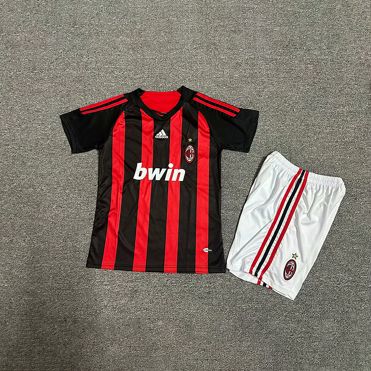 Retro 2008/09 AC Milan Home Kids Set