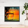 Diamond Painting -DIY Round Drill Scenery in the Cup(40x40cm)