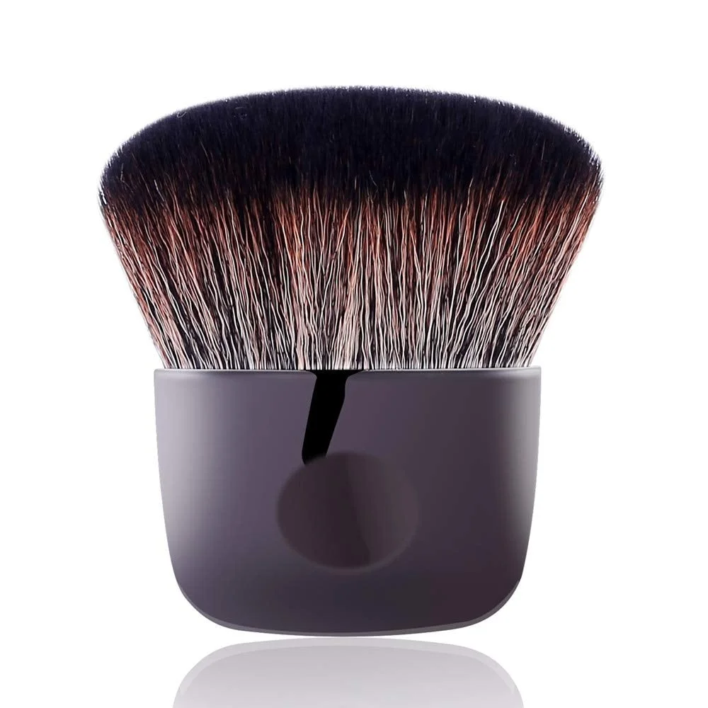 Flat Powder Makeup Brush Perfect for Buffing Blush Highlighting Contour Setting Loose Powder Blending Bronzer Face Brush Cosmetic Tool