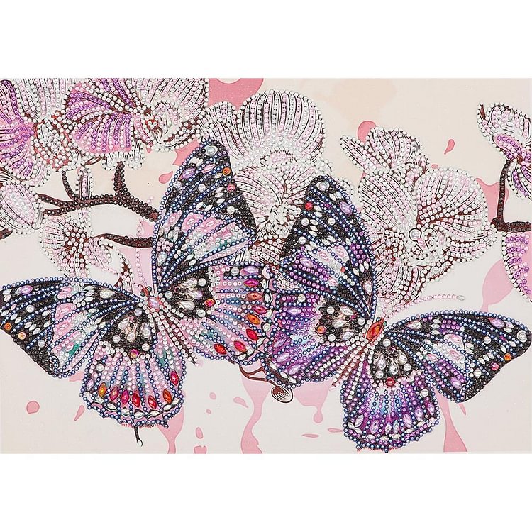 Peinture de diamant - Cristal Rhinestone - Papillon