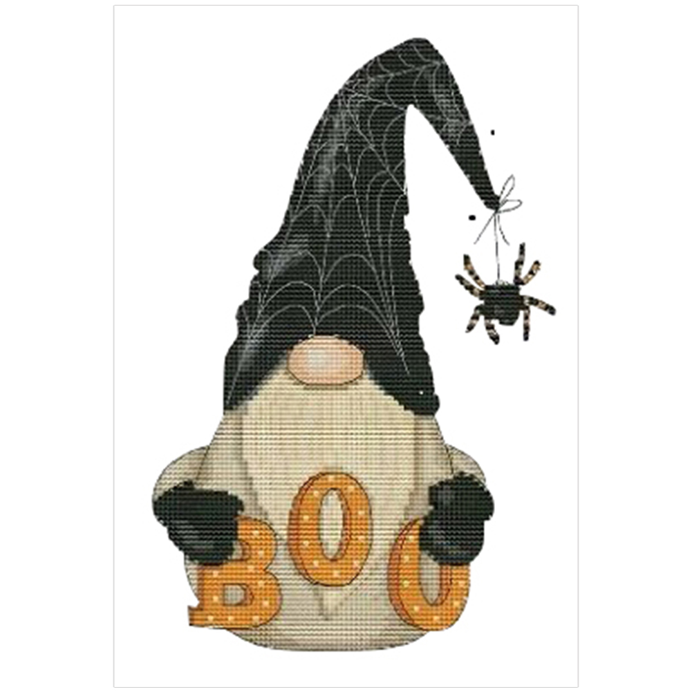 

Gnome - 11CT Stamped Cross Stitch - 45*30CM, 501 Original