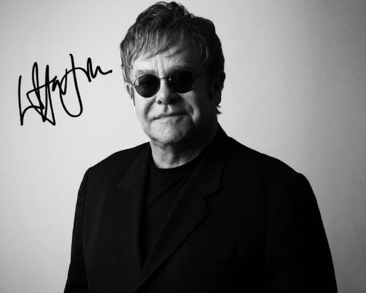 REPRINT - ELTON JOHN Autographed Signed 8 x 10 Photo Poster painting Poster Man Cave Rocket Man