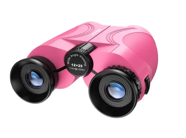 BEBANG 12x25 Compact Binoculars for Adults Kids, BAK4 Prism FMC Lens, Lightweight Small Binoculars for Bird Watching, Camping, Travel and Sports