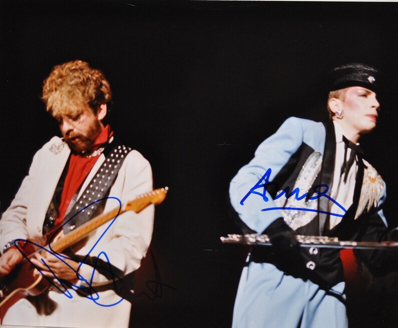 ANNIE LENNOX & DAVE Stewart Photo Poster painting Eurythmics wcoa