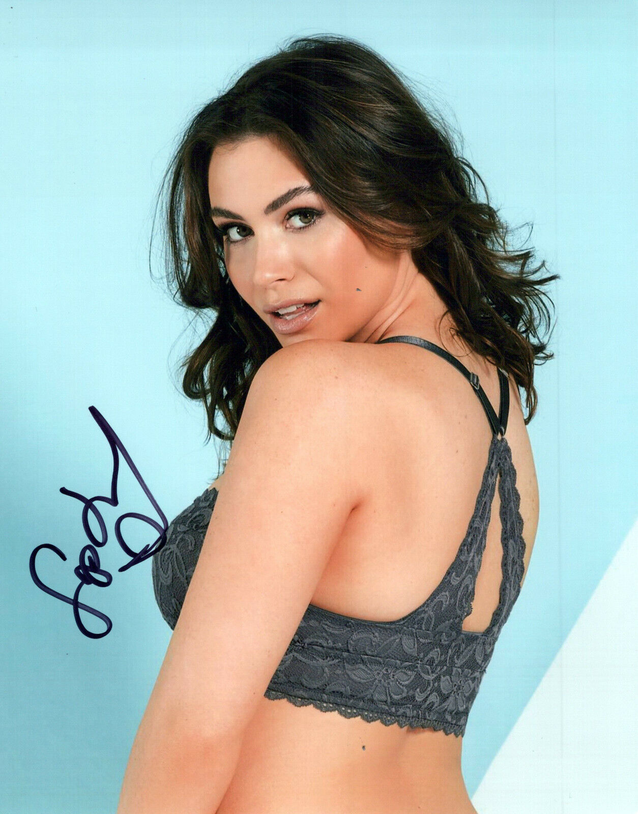 Sophie Simmons glamour shot autographed Photo Poster painting signed 8x10 #6