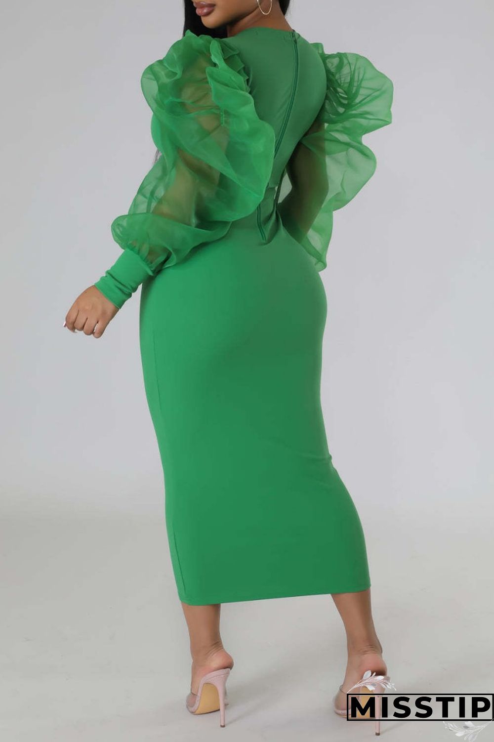 Black Fashion Casual Solid Patchwork O Neck Long Sleeve Dresses