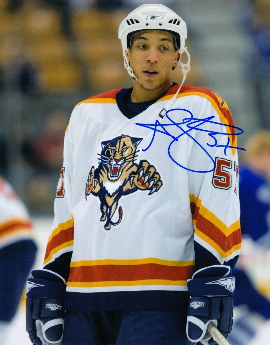 ANTHONY STEWART autographed SIGNED FLORIDA PANTHERS 8X10 Photo Poster painting