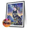 Diamond Painting-DIY Full Round Drill Wolf