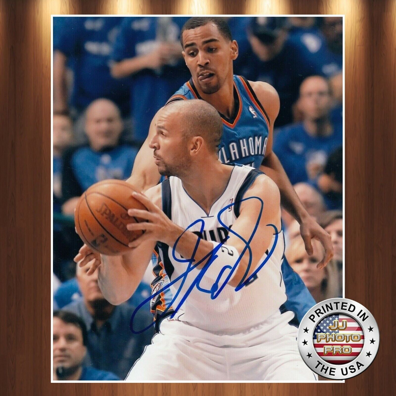 Jason Kidd Autographed Signed 8x10 Photo Poster painting (HOF Mavericks) REPRINT