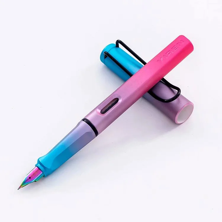 2020 New Listing High Quality 405 Various Colors Nib Fountain Pen Frosted Dazzle Ink Pens for School Student Office Stationery