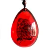 Insect Amber Pendant Natural Butterfly Specimen Insect Amber Necklace Children's Hanging Accessories