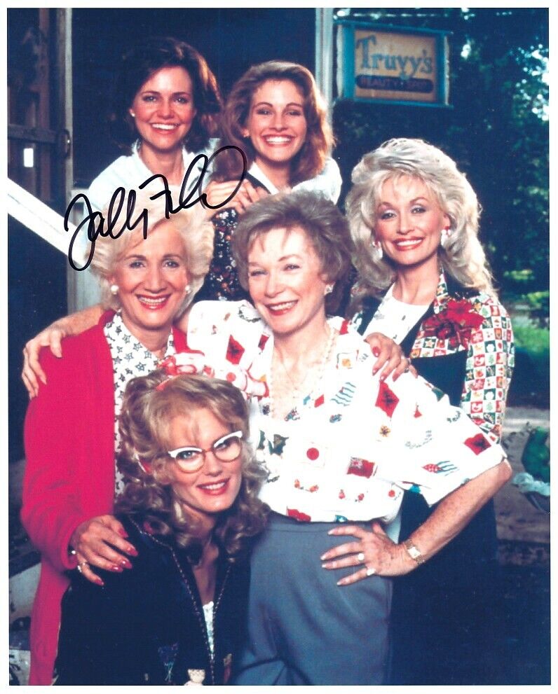 SALLY FIELD signed STEEL MAGNOLIAS 8x10 w/ coa ALL-STAR FEMALE CAST PORTRAIT