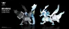 1/20 Scale World Zukan Black & White Kyurem - Pokemon Statue - Wonder Studio